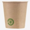 Kraft zero plastic carton cups 120 ml 25 pcs