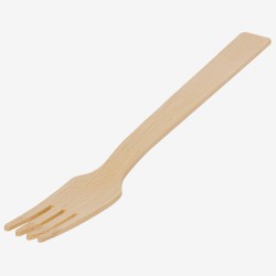 Bamboo forks 17 cm 100 pcs