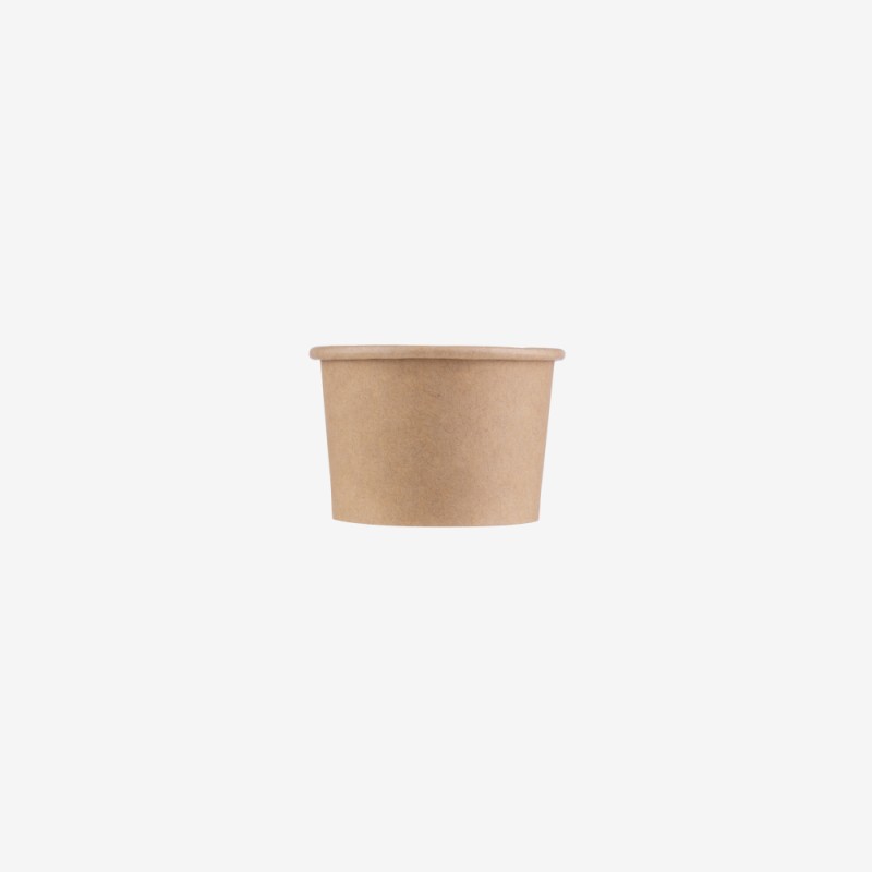 Kraft paper cups 30 ml 100 pcs