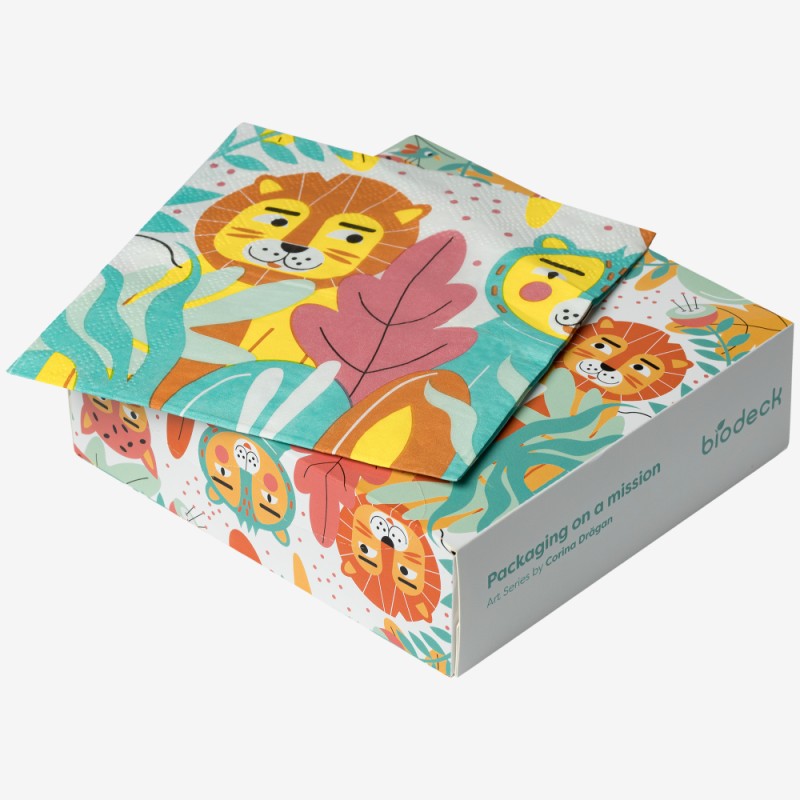 Jungle paper napkins