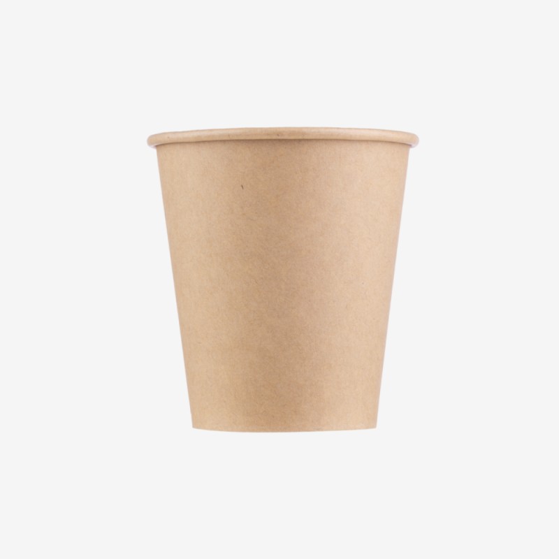 Kraft paper cups 120 ml 50 pcs