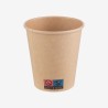 Kraft paper cups 180 ml 50 pcs