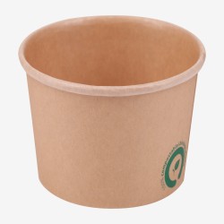 Kraft carton PLA bowls  top...