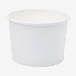 White pla carton bowls top...