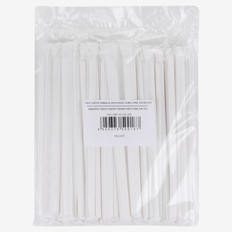 Paie hartie ambalaj individual albe 6 mm - 2