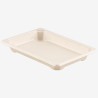 Platouri trestie natur 17x12 cm 125 buc