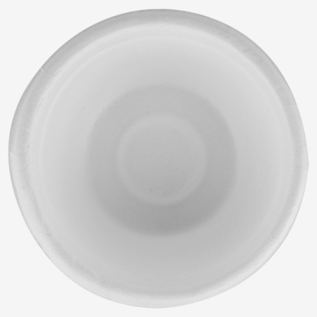 Set sosiere trestie de zahar albe 60 ml cu capace RPET 2500 buc. - 4