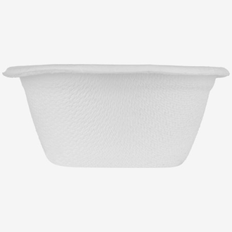 Set sosiere trestie de zahar albe 60 ml cu capace RPET 2500 buc. - 3
