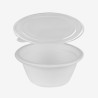 Set sosiere trestie de zahar albe 60 ml cu capace RPET 2500 buc. - 1