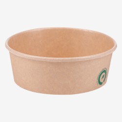 Boluri carton PLA kraft Ø184 mm 1200 ml 50 buc.