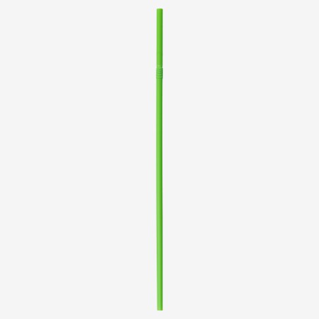 Pla green flexi straws 5 mm