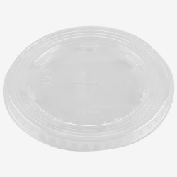 Transparent rPET flat lids...