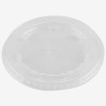 Capace transparente rPET plate gaura 95 mm 100 buc - 1