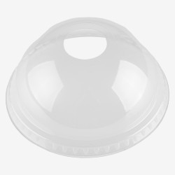 Transparent rPET dome lids...