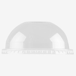 Capace transparente rPET cupola gaura 95 mm 100 buc - 2