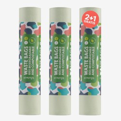 Pachet 2+1 gratis Saci bio menajeri 140 L 5 buc - 1
