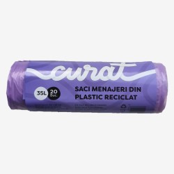 Saci menajeri "Curat" HDPE 35 L 20 buc - 1