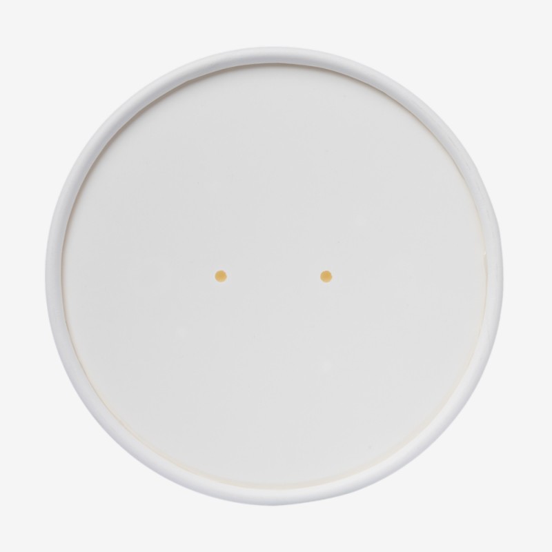 Kraft carton PLA lid