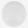 Capace cPLA albe Ø90 mm pentru pahare de 300ml/360ml/480ml 100 buc. - 1