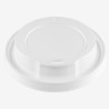 Capace PS albe Ø90 mm pentru pahare de 300ml/360ml/480ml 100 buc - 2