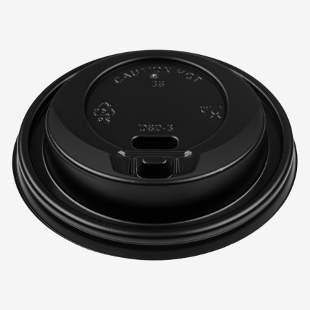 Capace PS Tab negre Ø80 mm pentru pahare de 180ml/240ml/270ml 100 buc - 2