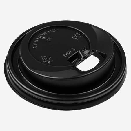 Capace PS Tab negre Ø80 mm pentru pahare de 180ml/240ml/270ml 100 buc - 4