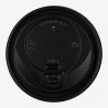 Capace PS Tab negre Ø90 mm pentru pahare de 300ml/360ml/480ml 100 buc - 1