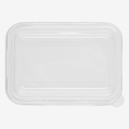 Capace PET caserole 18x12.5 cm transparente 50 buc - 2
