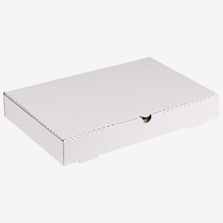 Cutii carton albe 35x22x5 cm 100 buc - 2