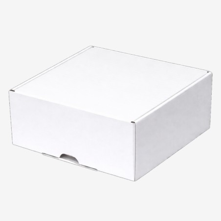 Cutii carton albe 23x23x11 cm 50 buc - 2