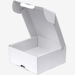Cutii carton albe 23x23x11 cm 50 buc - 1