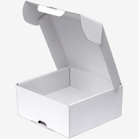 Cutii carton albe 23x23x11 cm 50 buc - 1