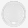 Capace PS albe Ø80 mm pentru pahare de 180ml/240ml/270ml 100 buc - 1
