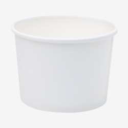 Boluri carton albe Ø115 mm 480 ml 50 buc. - 1