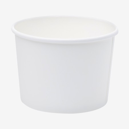 Boluri carton albe Ø115 mm 480 ml 50 buc. - 1