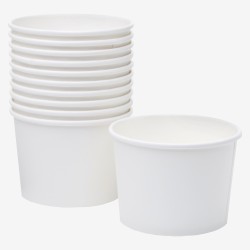 Boluri carton albe Ø115 mm 480 ml 50 buc. - 3