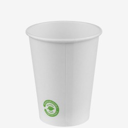 White zero plastic carton...