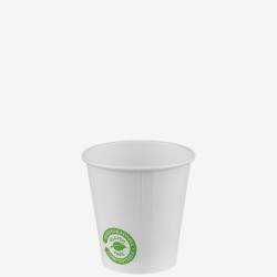 White zero plastic carton...