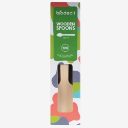 Wooden spoons 16.5 cm 12 pcs