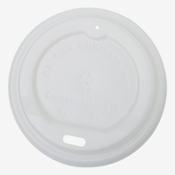 Cpla white lids 80 mm 100 pcs