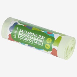 Pachet 2+1 gratis Saci bio menajeri 35 L 10 buc