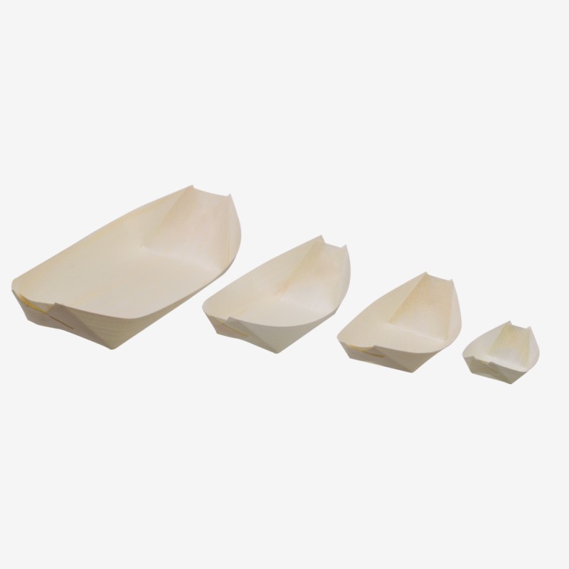 Barcute lemn 6.5 cm 100 buc | Biodeck | Biodeck